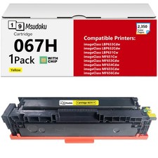 Toner Cartridge Compatible For Canon 067 & 067H LBP633Cdw LBP632Cdw MF656Cdw lot picture