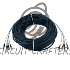 1PCS New 10M Field Outdoor ST-ST 4 Strand 9/125 Single Mode Fiber Patch Cord picture