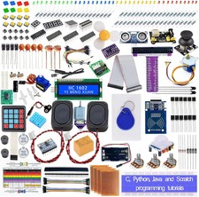 Electronics Starter Kit For Raspberry Pi 5 4 3 B Plus Zero 297 Items 124 Proj... picture
