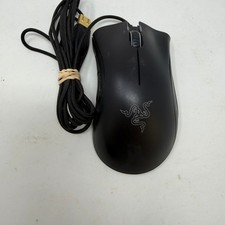 Razer Gaming Mouse DeathAdder Chroma Black RZ01-0121 Wired 10000 DPI EUC picture