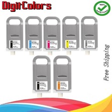 Set 7 PFI-3700 PFI-2700MBK Ink Tank for Canon IPF  GP-2600s GP-4600s GP-6600s picture