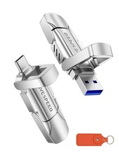 512GB Solid State Flash Drive,520MB/s High Speed Type C USB Drive,USB 3.2 Thu... picture