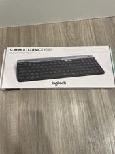 New Logitech K585 Slim Multi-Device Wireless Bluetooth Keyboard ~ Graphite picture