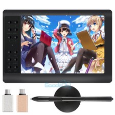Artist Pro Graphics Drawing Tablet Pen Display 60° Tilt 8192, 12 Shortkey NEW picture