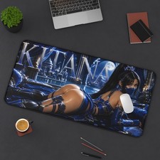 Kitana Mouse Pad, Mortal Kombat XXL Gaming Desk Mat, Princess Fighter Pad picture