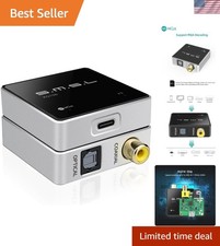 User-Friendly PO100 USB to Optical Adapter - 192kHz, Compatible with Phones picture