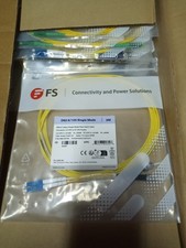 Box Lot 290+ OS2 9/125 Single Mode Fiber Patch Cable 3m Yellow picture