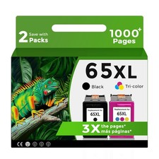 65XL Ink Cartridge Compatible for HP Black Color Combo 5055 3755 picture