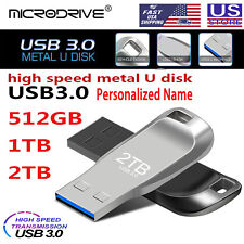 Personalized Name 64-1T/2TB USB Flash Drive Thumb U Disk Memory Stick PC Storage picture