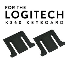 2-PACK Logitech K360 Keyboard Feet Leg Replacement Part Tilt Foot picture