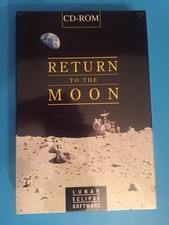 Return To The Moon Lunar Eclipse Software Cd Rom 1993 Factory Sealed New Vintage picture