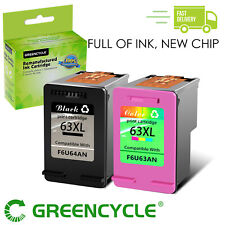 63 XL Black & Color Ink Cartridge for HP Envy 4512 4516 4520 OfficeJet 5255 5258 picture
