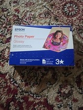Epson S042038 Ink Jet Glossy Photo Paper - 100 Sheets, Sealed 4x6” - New picture
