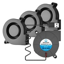 Ultra-Compact 50mm USB Blower Fan - 4500 RPM, Perfect for DIY Cooling Projects picture