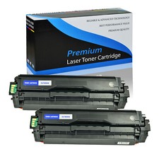 2x CLT-K504S 504 Black Toner Cartridge for Samsung SL-C1810W SL-C1860FW Printer picture