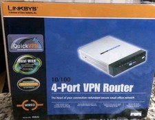 Linksys RV042 4-Port VPN Router Dual WAN Ethernet Wired Network Sealed NEW picture