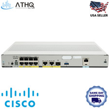 Cisco C1111-8P 8-Port Gigabit LAN Ethernet Router Dual GE WAN PoE-Capable picture