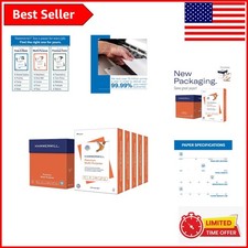 20 lb  Multipurpose Paper, 2500 Sheets - Bright White & Reliable Quality picture