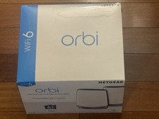 NETGEAR Orbi RBK852 AX6000 Tri-Band WiFi 6 Mesh Router + Satellite NEW SEALED picture