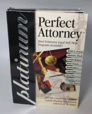 Perfect Attorney Platinum PC CD-ROM 4-Disc B504 picture