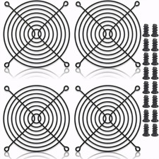 Easycargo 4Pcs 120Mm Fan Grill Guard Black with Screws picture