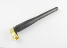 10pcs 2.4G 2.4GHZ GSM GPRS Wireless SMA Male Plug Right Angle 10cm Radio Antenna picture