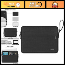 Water Resistant 13 Inch Laptop Sleeve, Travel Computer Case with Handle picture
