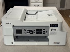 Brother MFC-J805DW INKvestment Wireless All-In-One Inkjet Printer - See Desc picture