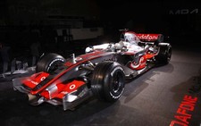 Cars formula one mclaren races Desk Mat Stitched picture