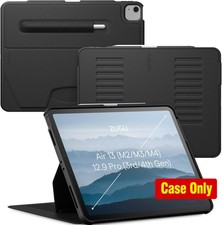 Tablet Case for iPad Air 13 inch, iPad Pro 12.9 Gen 3/4, Black, Lightweight picture