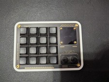 Double Knob Custom Macro Pad Programmable Designer Mini Keyboard 16 Keys with... picture