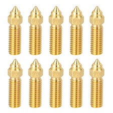 10 Pcs Brass Nozzles, 1.2mm M6 Thread for Carbon 3D Printers picture