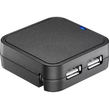 Best Buy essentials- 4-Port USB 2.0 Hub - Black picture