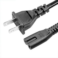 2 Prong Recliner Power Cord Replacement for Lazyboy, Limoss, Catnapper, OKIN ... picture