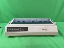 VTG Okidata Microline 321 9 Pin Dot Matrix Printer Model GE8253A ~ Powers On picture