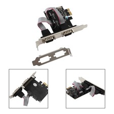 PCIE To RS232 Dual Serial WCH382 Chip PCI-Express Extender Board Adapter Card UE picture