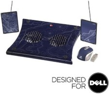Targus Blue Notebook Cooling Chill Mat, Stereospeakers & Wireless Mouse Set Blue picture