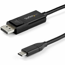 StarTech 6.6ft 8K USB C to DisplayPort 1.4 Thunderbolt 3 Cable CDP2DP142MBD picture