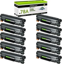 GREENCYCLE : 10PK CE278A Toner Fits for HP 78A LaserJet Pro P1606DN M1536DNF MFP picture