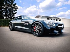 Cars 2015 mercedes gts loma wheels Desk Mat Stitched picture