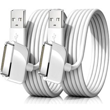 Azosowo 2 Pack 3.3ft/1m 30 Pin USB Charger Cable 30 - White picture