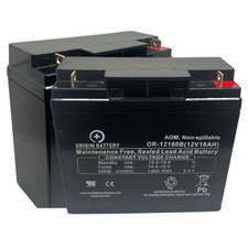 APC RBC7 Battery Kit SU1400BX120 Replacement - 2x 12V 18AH Smart-UPS Batteries picture