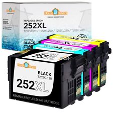252XL T252XL Ink Cartridges for Epson WorkForce WF-7620 WF-7710 WF-7720 Lot picture