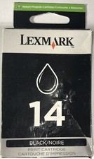 Lexmark 14 Black Print Cartridge picture