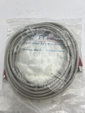 (QTY 2) L-Com TRD855XCR-15 Patch Cable Shielded Cat 5e RJ45/RJ45 15' Ft 26AWG picture