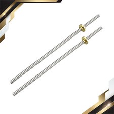 2 PCS 300mm T8 Pitch 2mm 2mm Screw Rod with Copper Nut for 3D Printer picture
