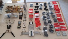 Discount bulk inventory: DB25/DB9/Centronics/RJ45/cables/connectors/fab/test picture