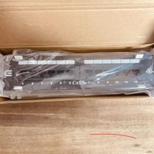 Cat 5e Mini 12-Port Patch Panel with 89D Mounting Bracket by COMMERCIAL ELECTRIC picture