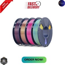 SUNLU PLA 3D Printer Filament Bundle 1.75mm 4 Pack 1kg Total Vacuum Sealed picture