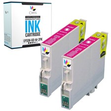 2-PK Compatible T060 Magenta Ink Cartridge for Epson Stylus CX4200 CX4800 CX5800 picture